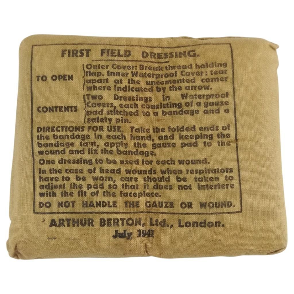 British Army - First Field Dressing - 1941, Ophalen of Verzenden, Landmacht, Overige typen