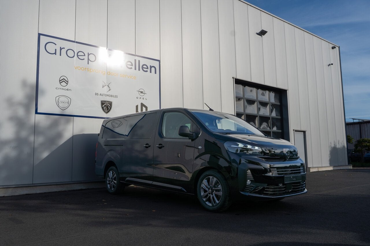 Peugeot Expert Dubbele Cabine 180PK *0km* LEDER - ADAPTIEVE, Auto's, 0 cilinders, 2199 cc, Zwart, Leder