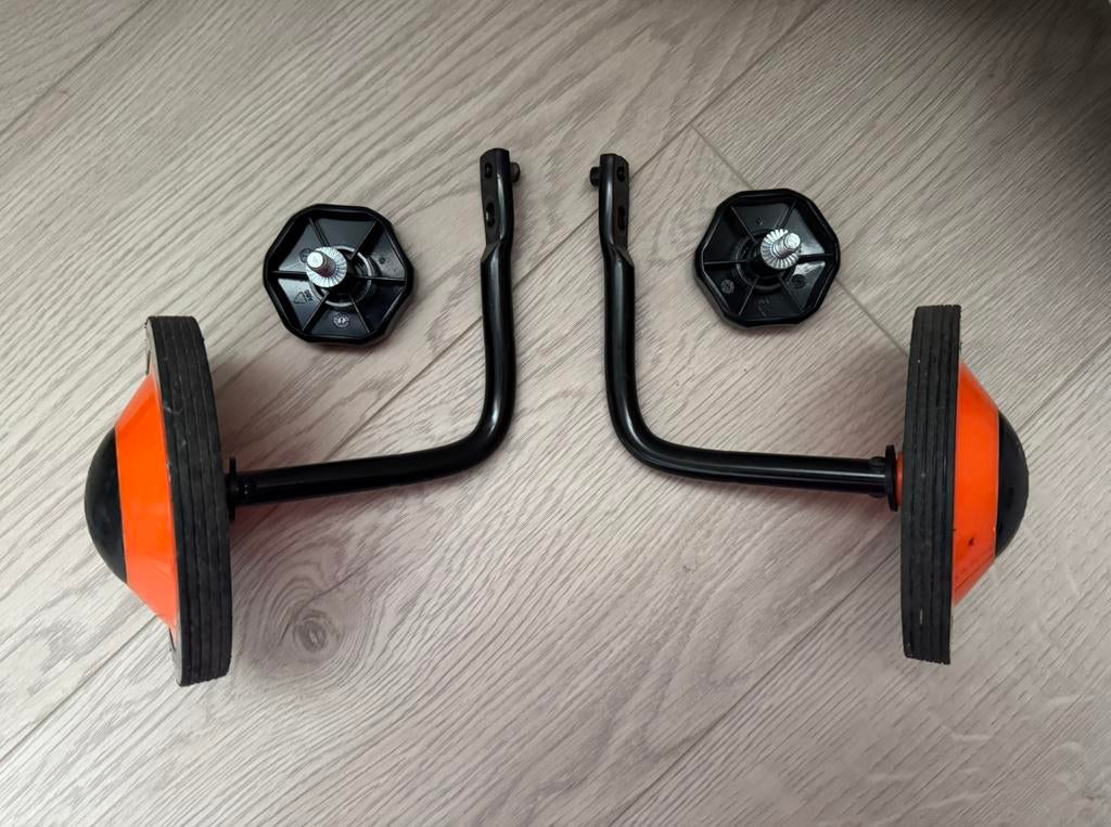 Roues stabilisatrices, Enlèvement, Utilisé