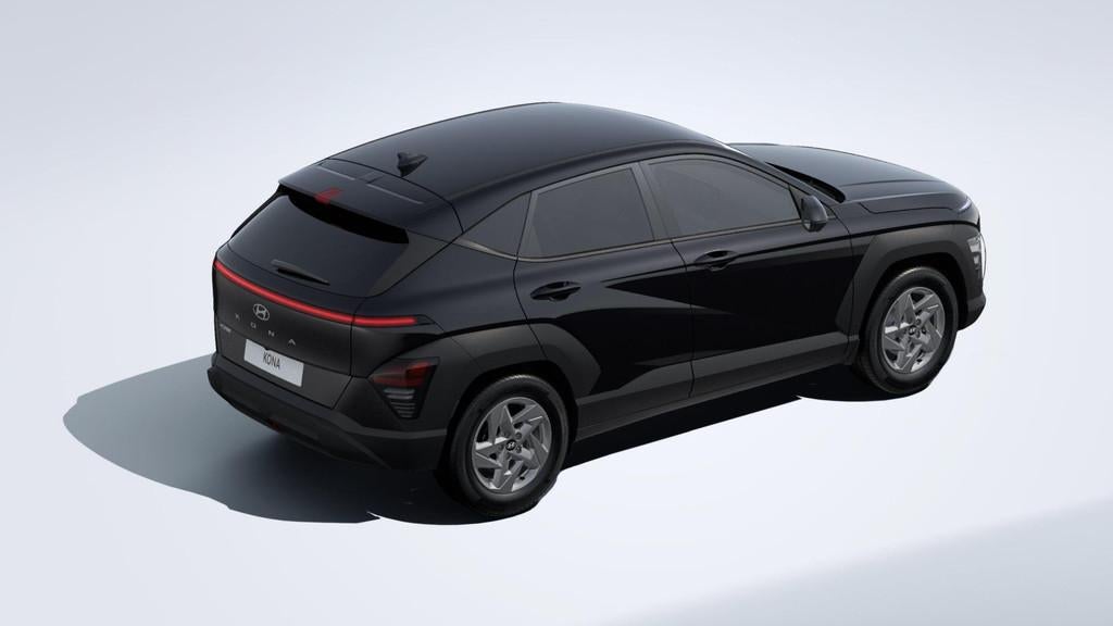 Hyundai Kona 1.0 T-GDI Techno, Stof, Zwart, Zwart, Bedrijf