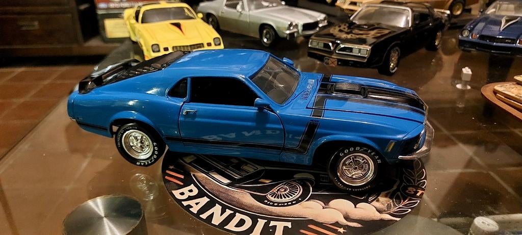 Mustang boss 302 ertl no box, Enlèvement ou Envoi, Voiture, ERTL