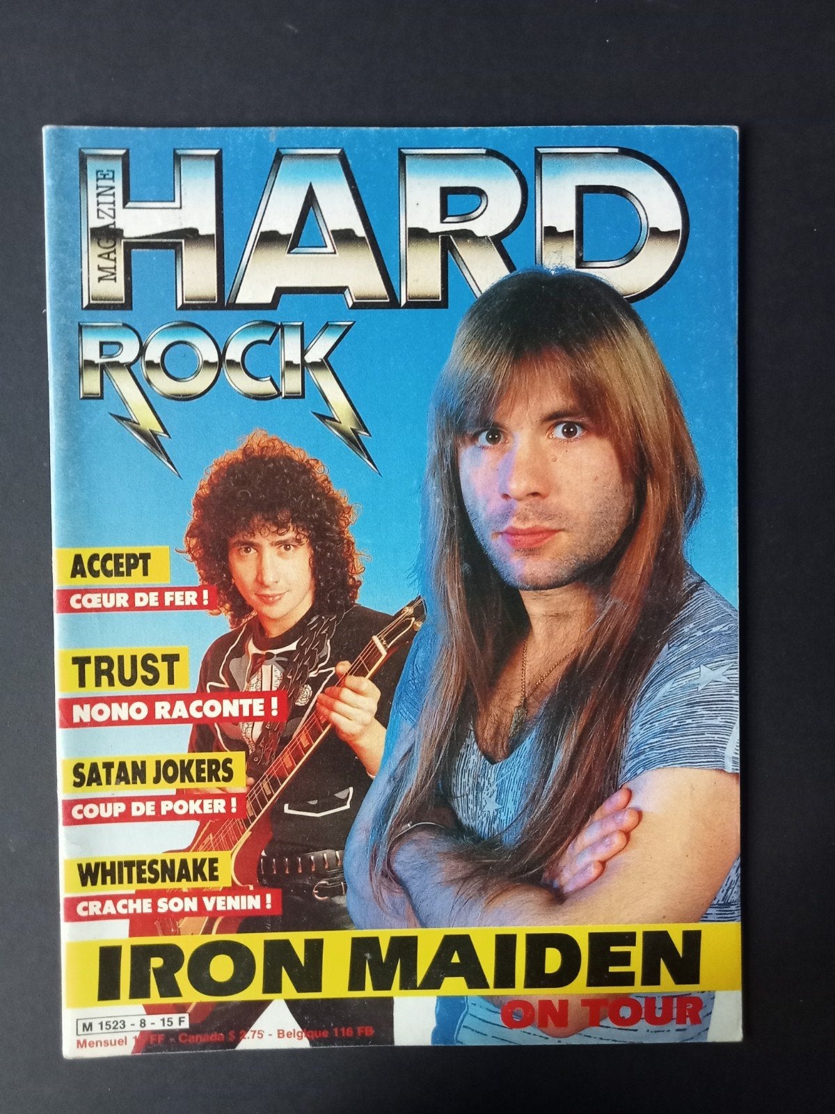 Iron Maiden magazine,French Hard Rock 1985, Rock