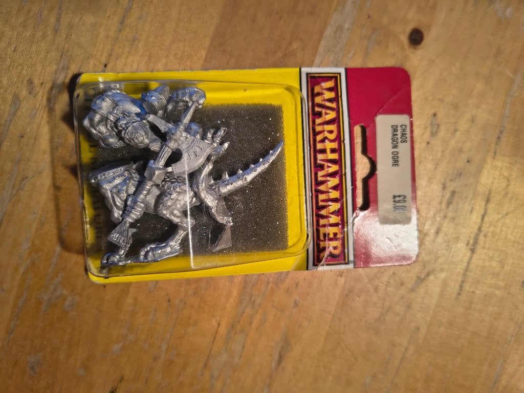 Warhammer Chaos Dragon Ogre, Hobby en Vrije tijd, Ophalen of Verzenden, Nieuw, Warhammer