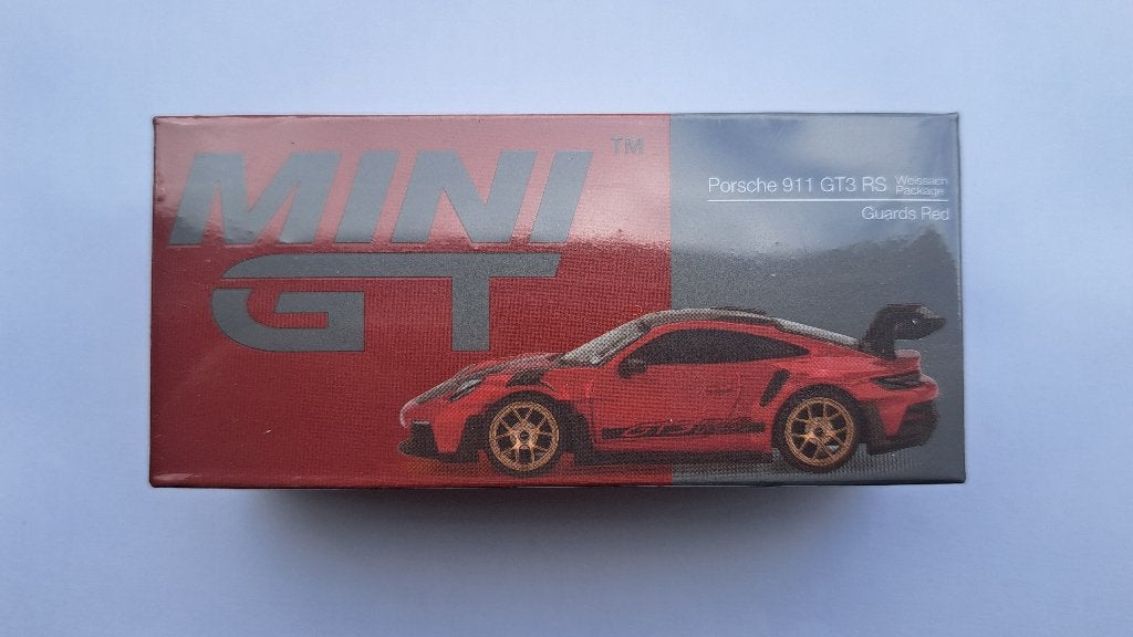 Porsche 911 GT3 RS Weissach pack Guards Red, Hobby & Loisirs créatifs, Voitures miniatures | Échelles Autre, Neuf, Enlèvement ou Envoi
