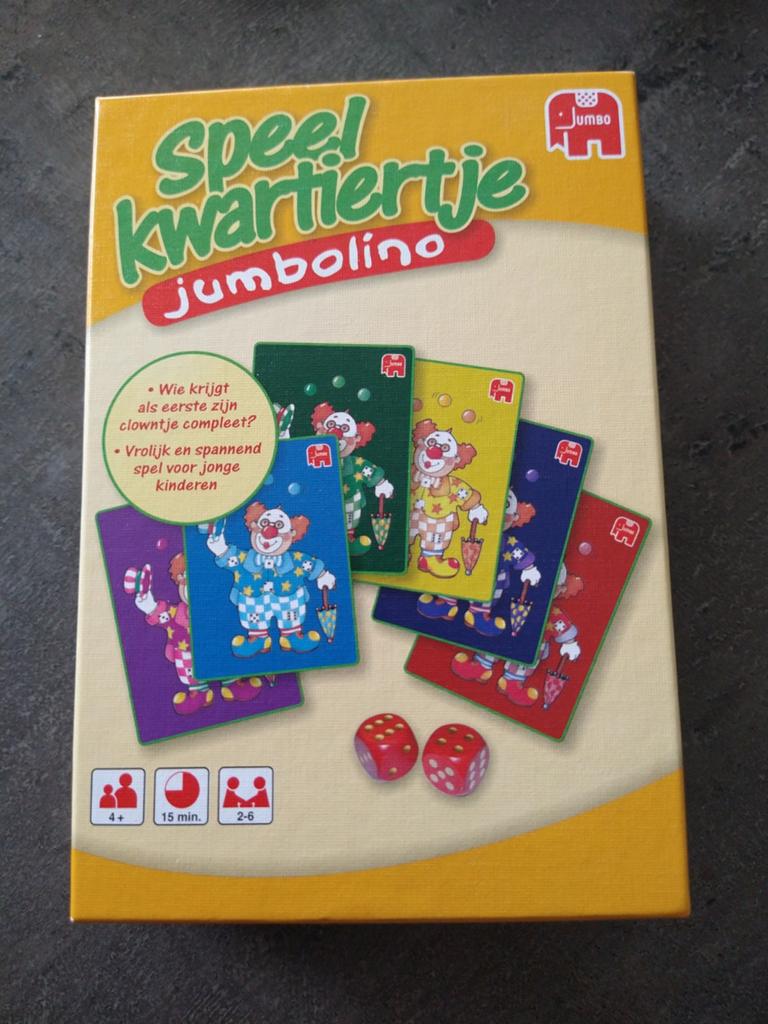 Speelkwartiertje jumbolino - volledig nieuw, Ophalen, Nieuw, JUMBO