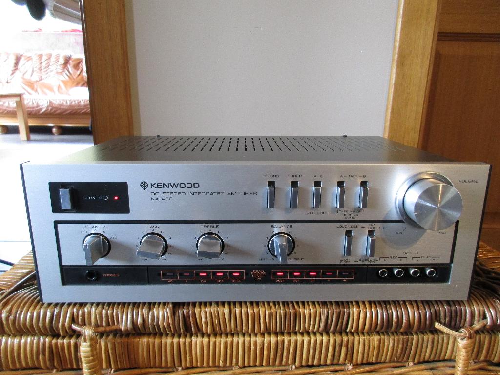 KENWOOD AK-400 versterker, Audio, Tv en Foto, Stereoketens, Ophalen of Verzenden