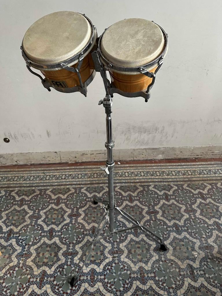 Pro Bongo's op statief, Muziek en Instrumenten, Percussie, Ophalen, Gebruikt, Overige soorten