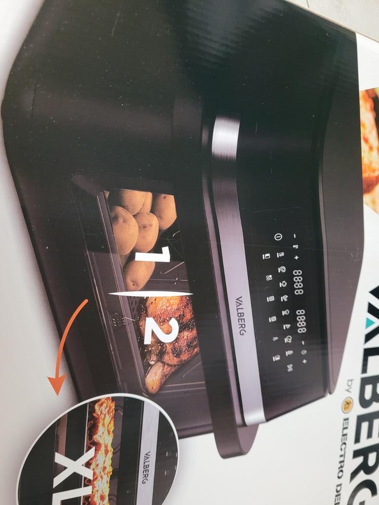 Dubbele air fryer, Electroménager, Friteuses à air, Enlèvement
