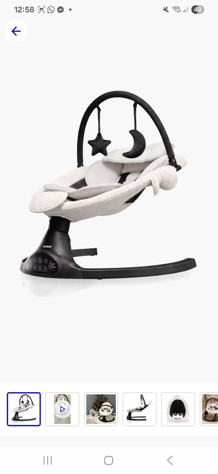 baby swing, Ophalen of Verzenden