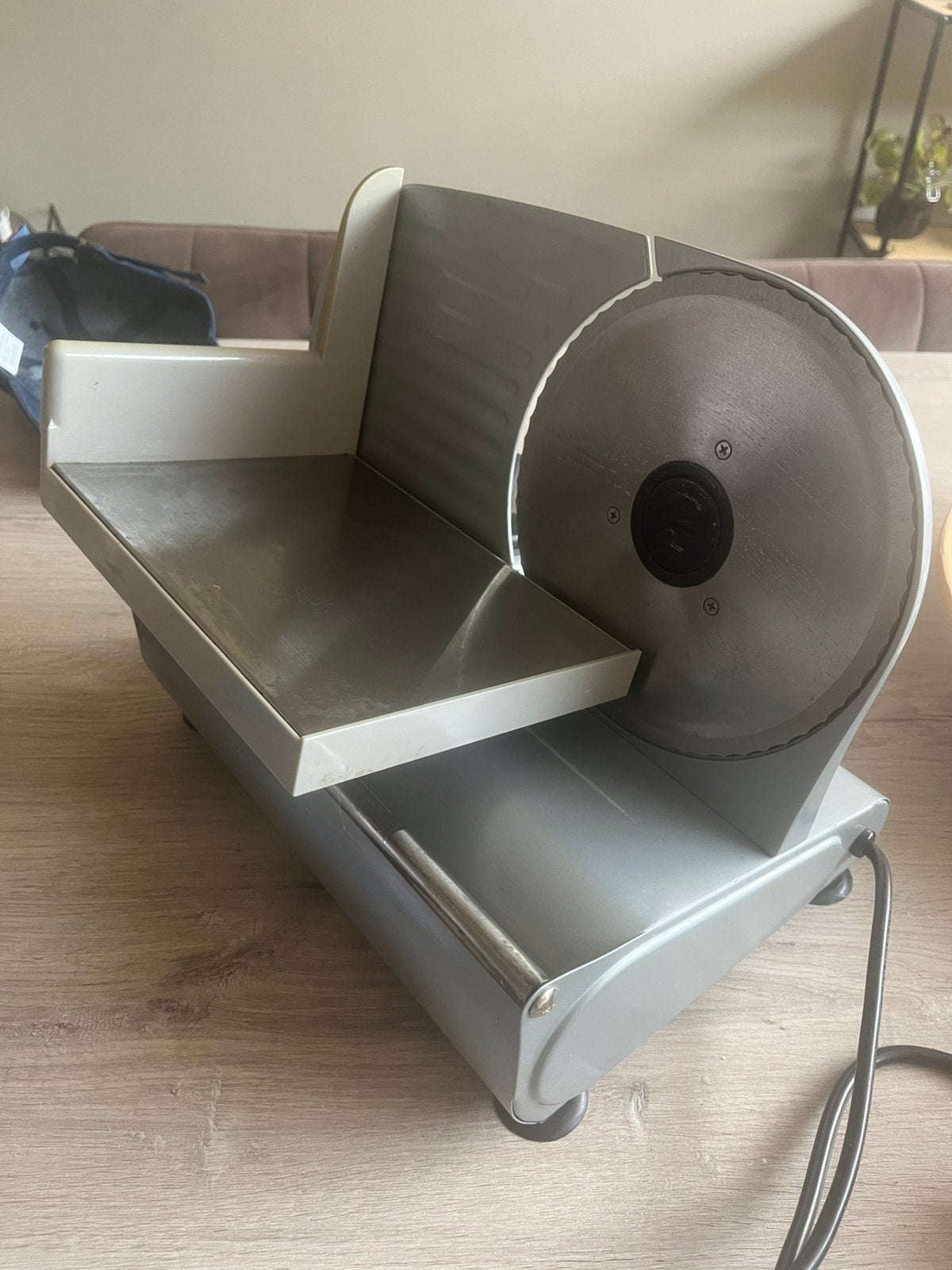 Snijmachine, Ophalen