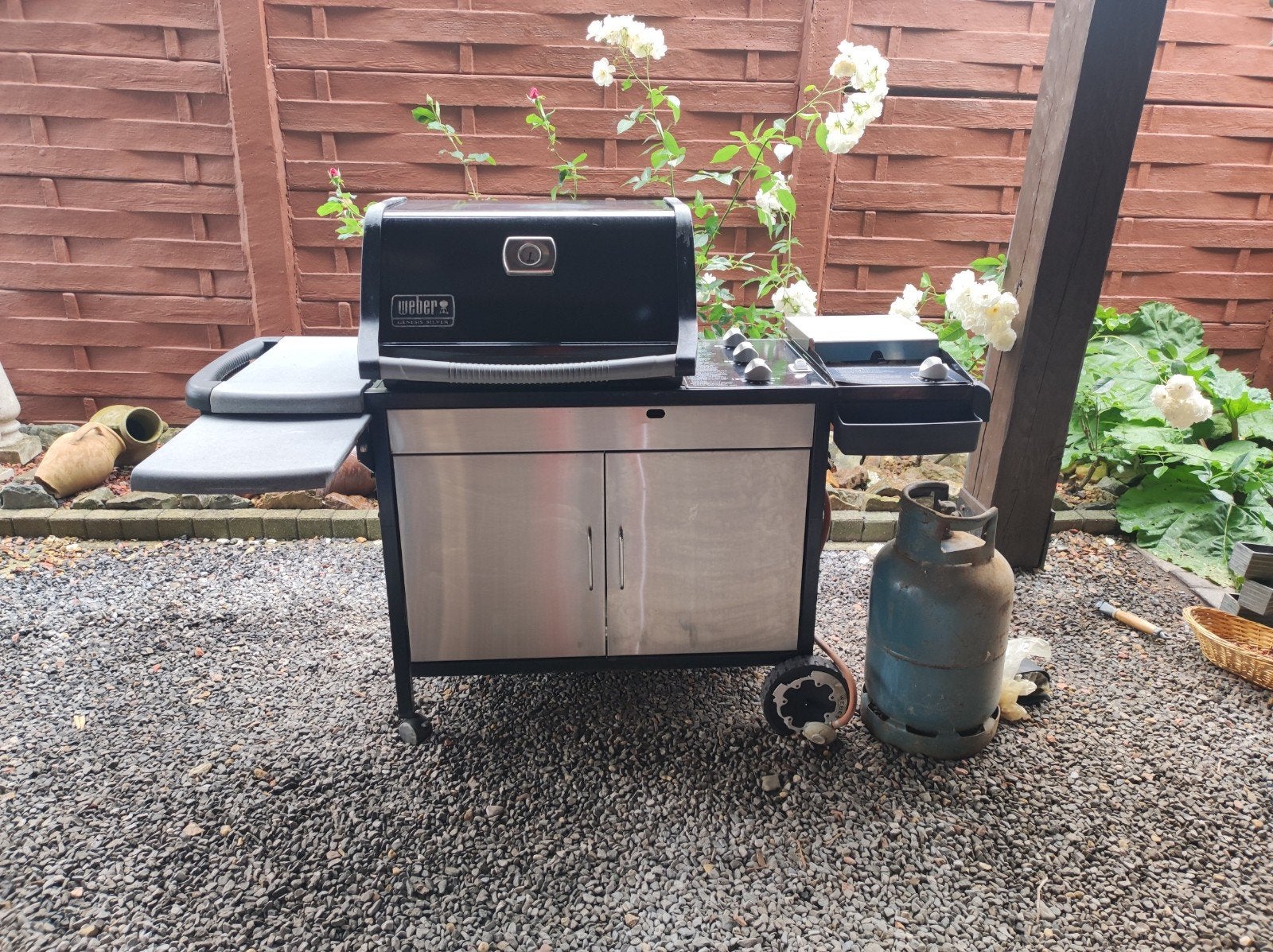 Weber Genesis silver, Tuin en Terras, Gasbarbecues, Ophalen