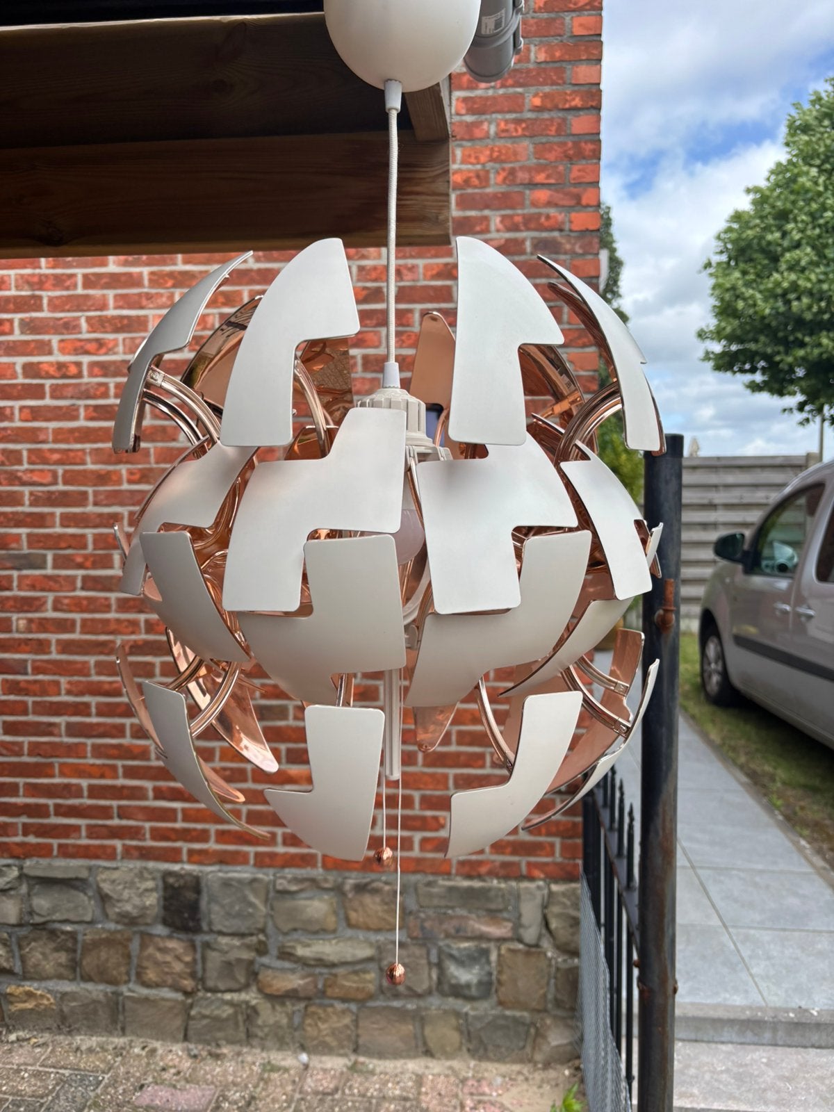 Ikea hanglamp, Ophalen, Zo goed als nieuw, Overige materialen