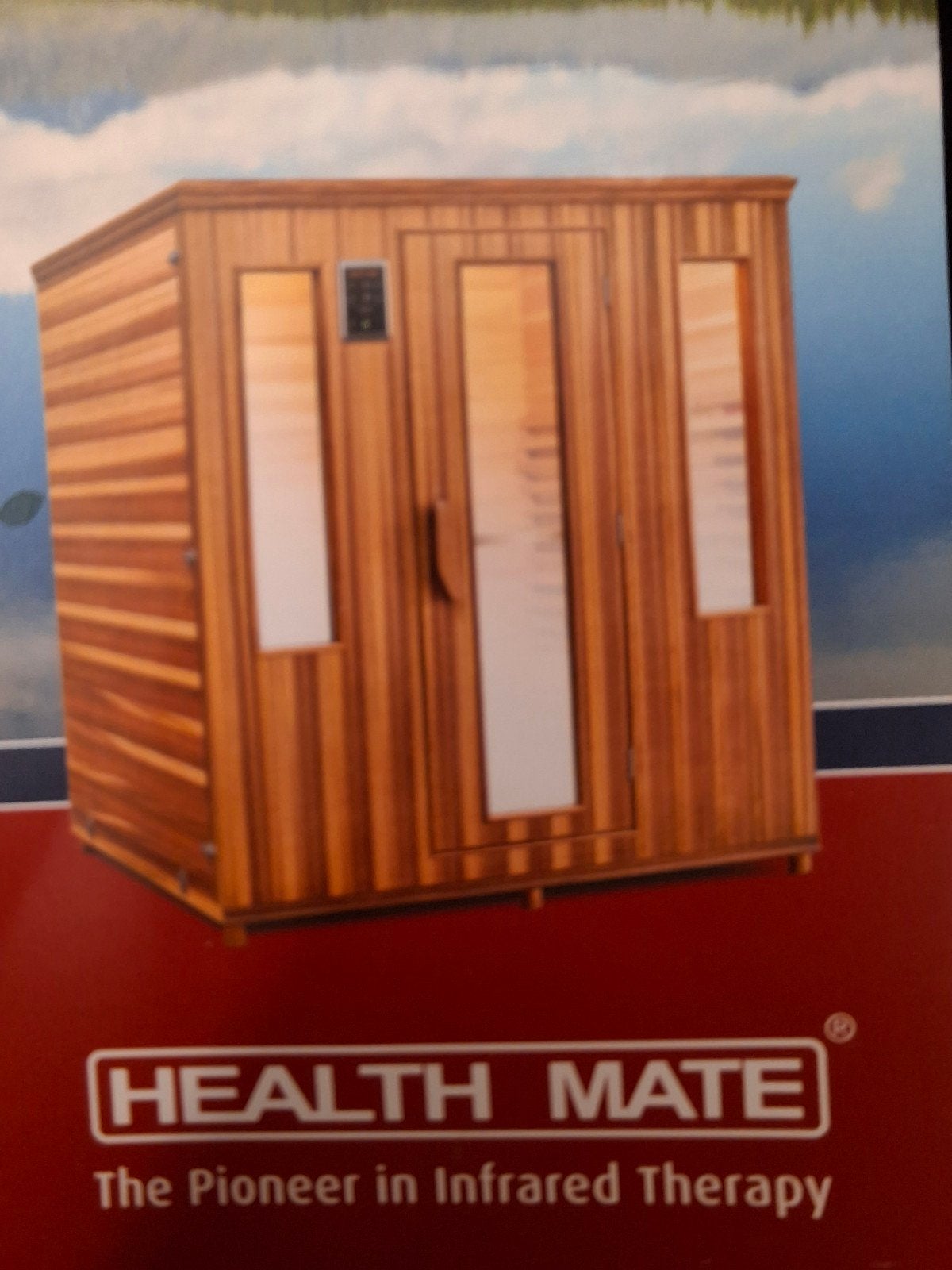 Health Mate HM-NSE-5-Deluxe infrarood Sauna5 personen
Afmeti, Enlèvement, Infrarouge