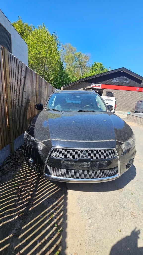 mitsubishi outlander, Auto's, 4 deurs, Outlander, Zwart, Zwart