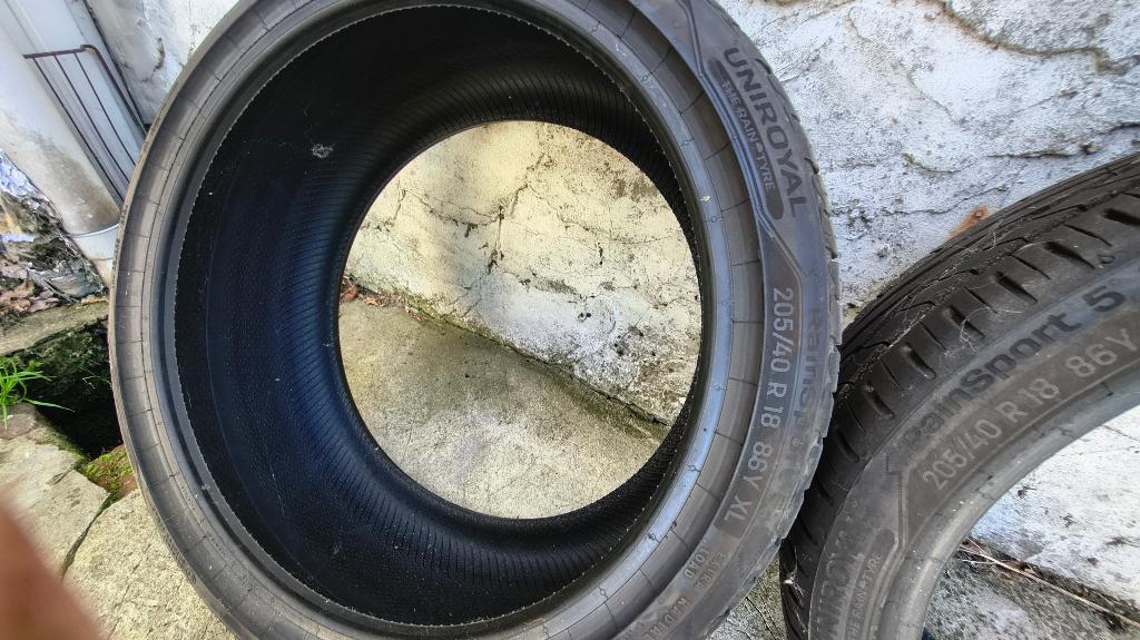 Uniroyal band Rainsport 5 205/40 R18 86Y xl, Auto-onderdelen, Banden en Velgen, Ophalen, 18 inch, Gebruikt, 205 mm