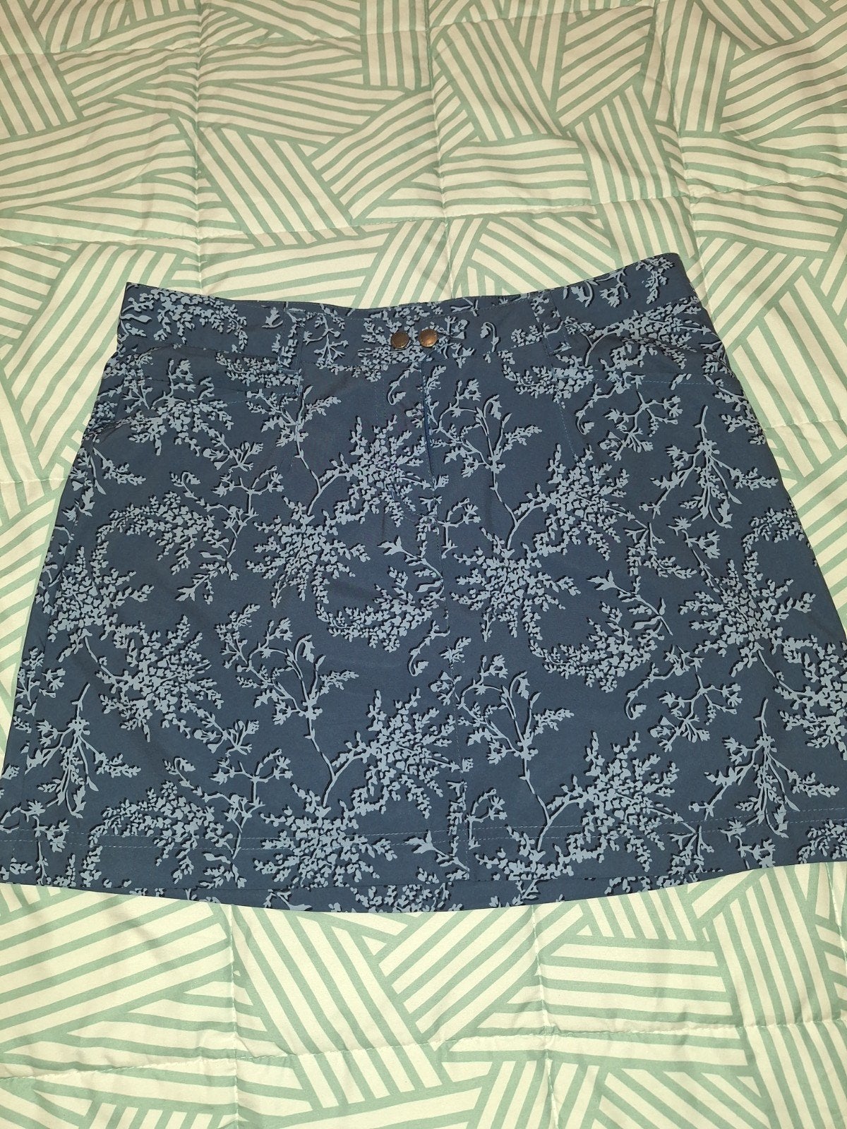 Kort rokje met schort Jack Wolfskin, Ophalen, Blauw, Maat 42/44 (L), Nieuw