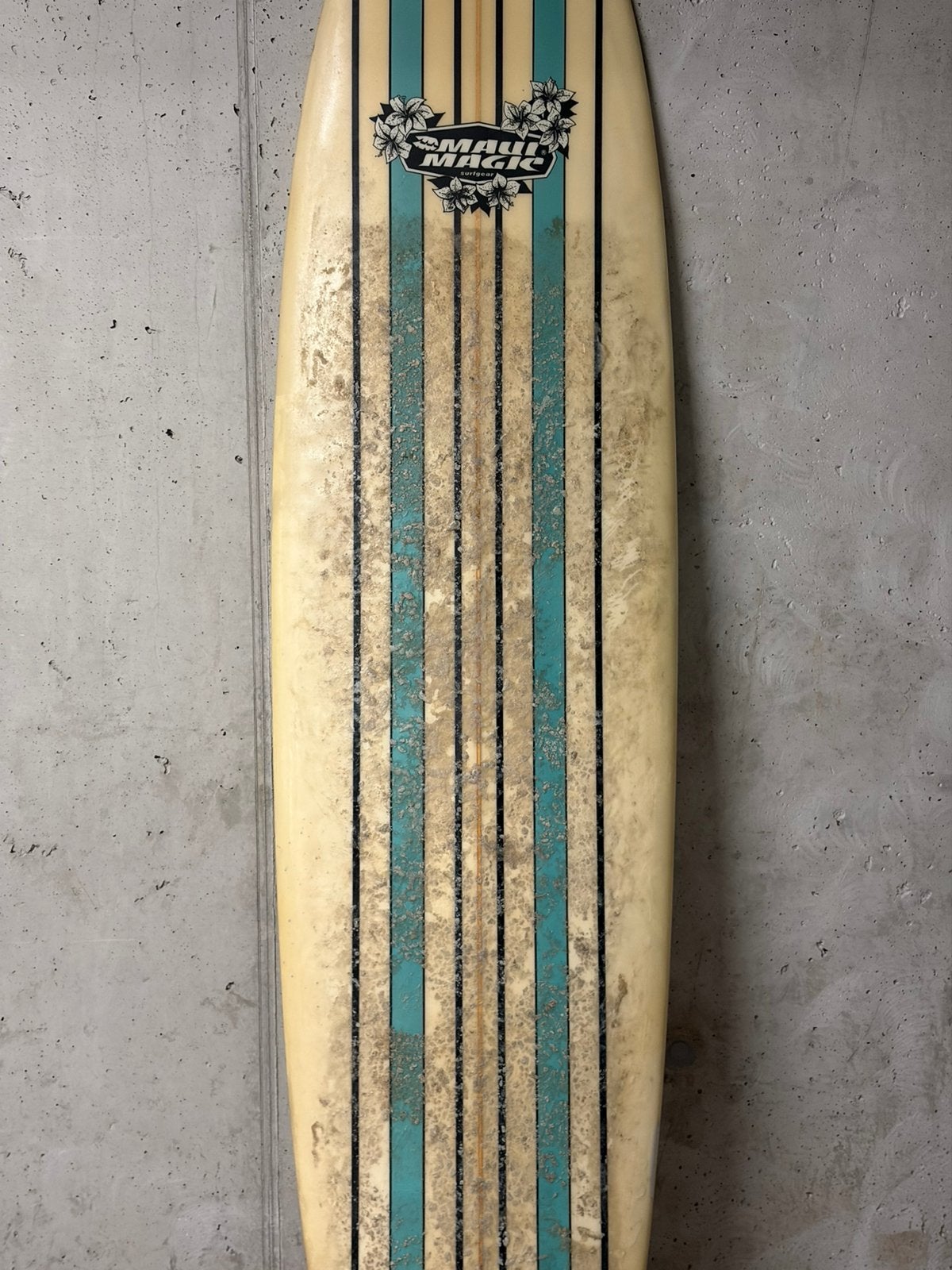 Mini Malibu golfsurfplank te koop 7’3, Watersport en Boten, Ophalen, Gebruikt, Longboard, Met vinnen