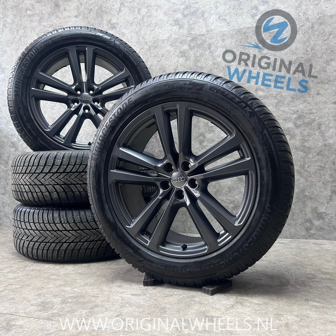 20 inch originele velgen + winterbanden Audi Q7 s line SQ7, Pneus et Jantes, 255 mm, Véhicule de tourisme, -