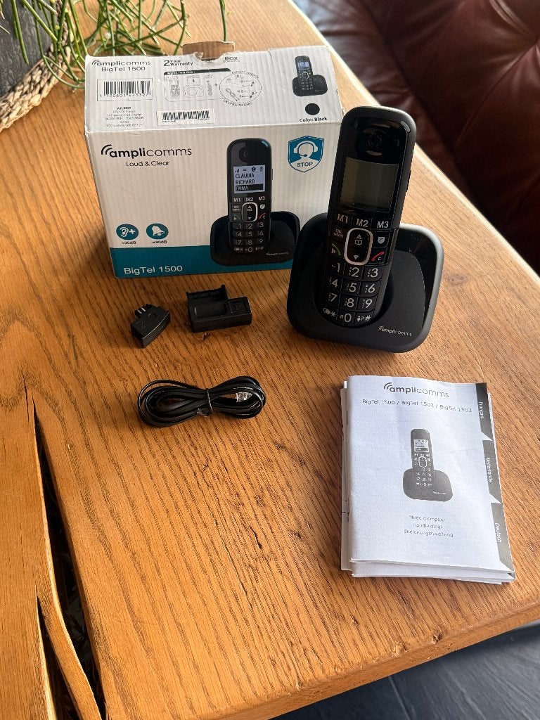 Amplicomms BigTel 1500 | Extra Luide Senioren Telefoon, Enlèvement ou Envoi, Comme neuf, 1 combiné