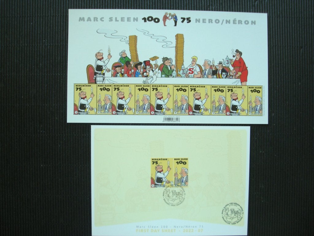 postzegels, Verzenden, Postfris, Gestempeld