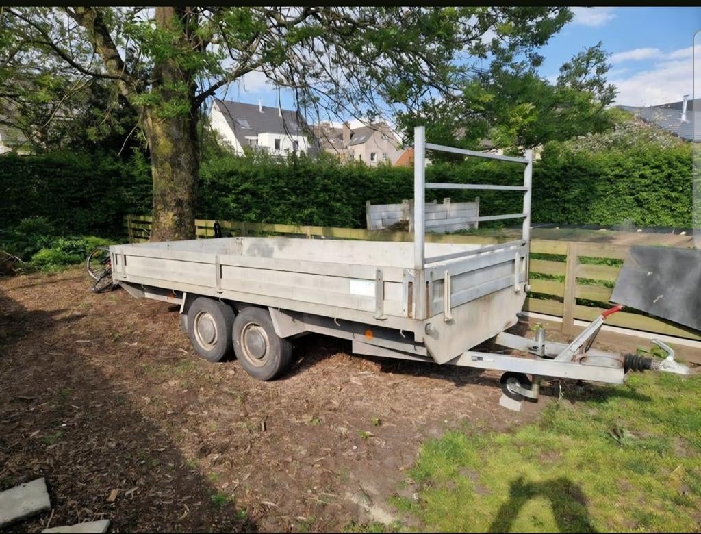 Aanhangwagen 4m  1,8m, Auto diversen, Aanhangers en Bagagewagens, Ophalen