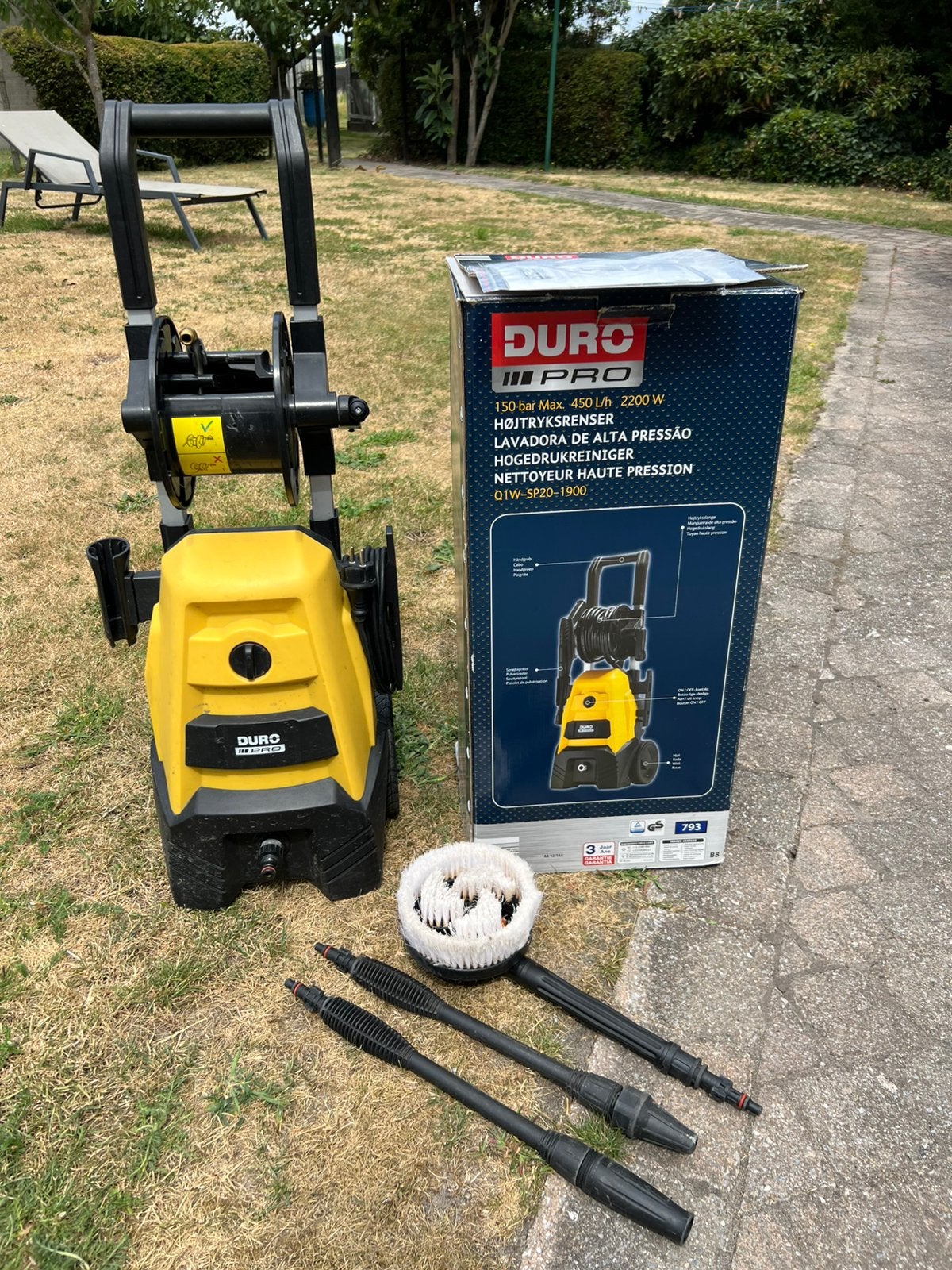 Hogedrukreiniger, Tuin en Terras, Ophalen, Gebruikt