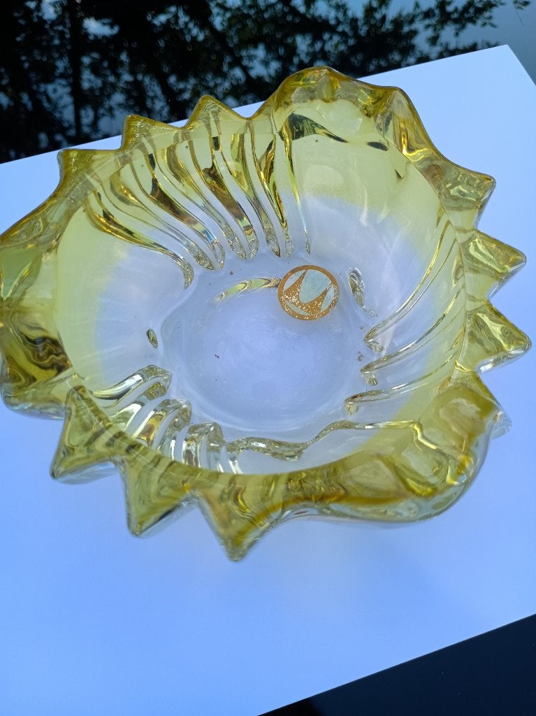 Cendrier en verre, Antiquités & Art, Enlèvement