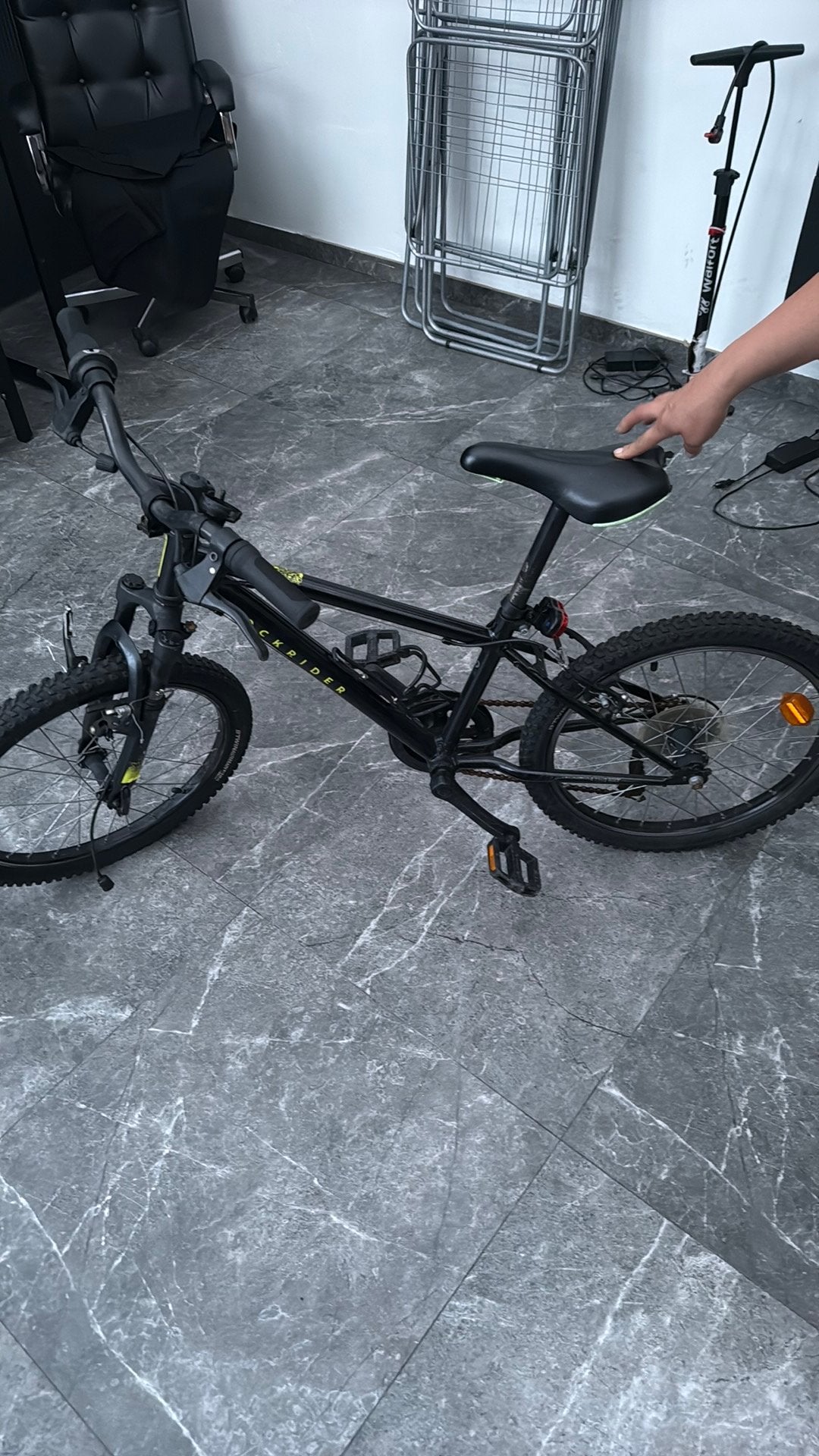 Fiets rockrider, Ophalen, Zo goed als nieuw