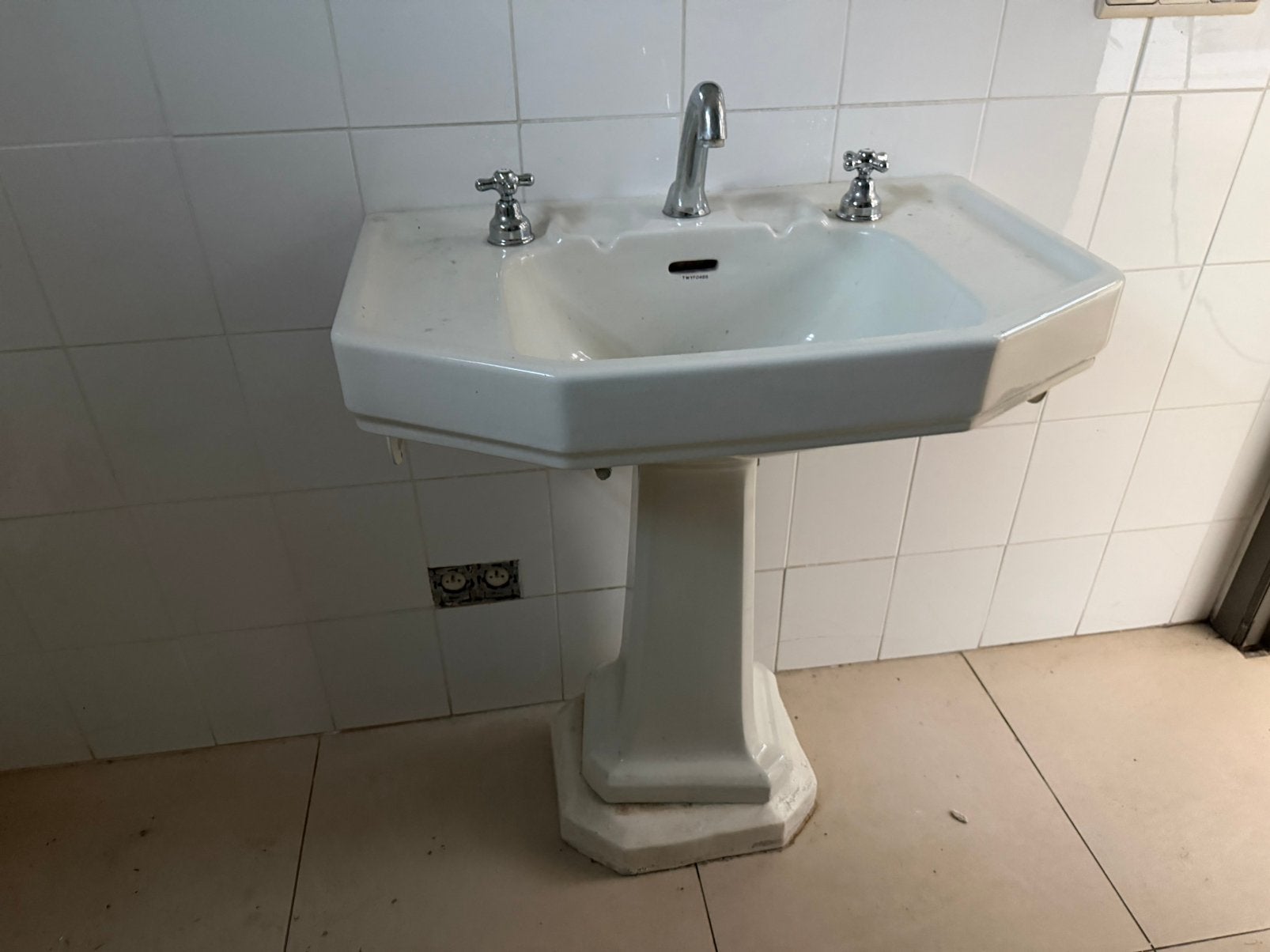 Lavabo douche, Ophalen, Gebruikt