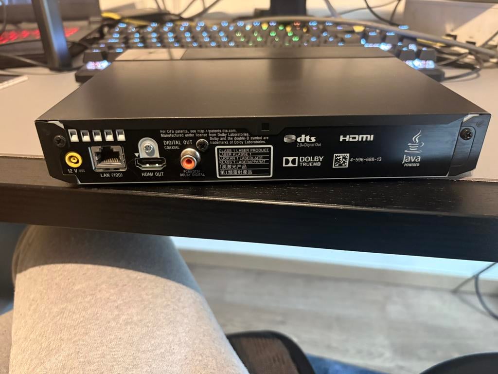 Blueray speler 1x gebruikt, Audio, Tv en Foto, Blu-ray-spelers, Ophalen, Zo goed als nieuw