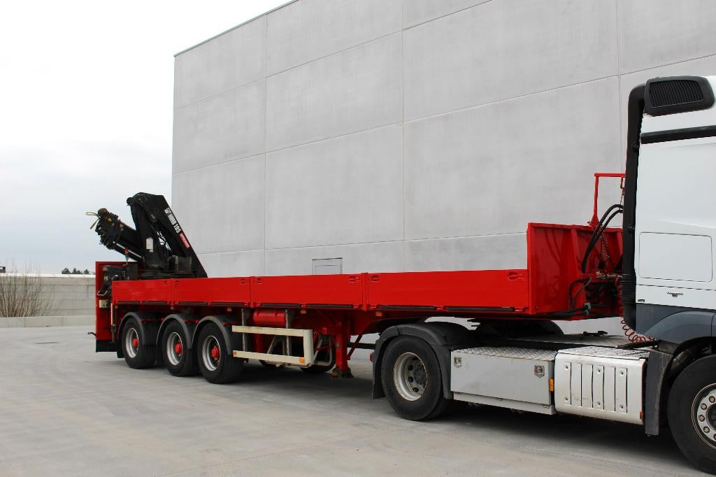 HAPPY TRAILER - 2007 - HIAB 195-4 kraan, Autres marques, Achat, Entreprise