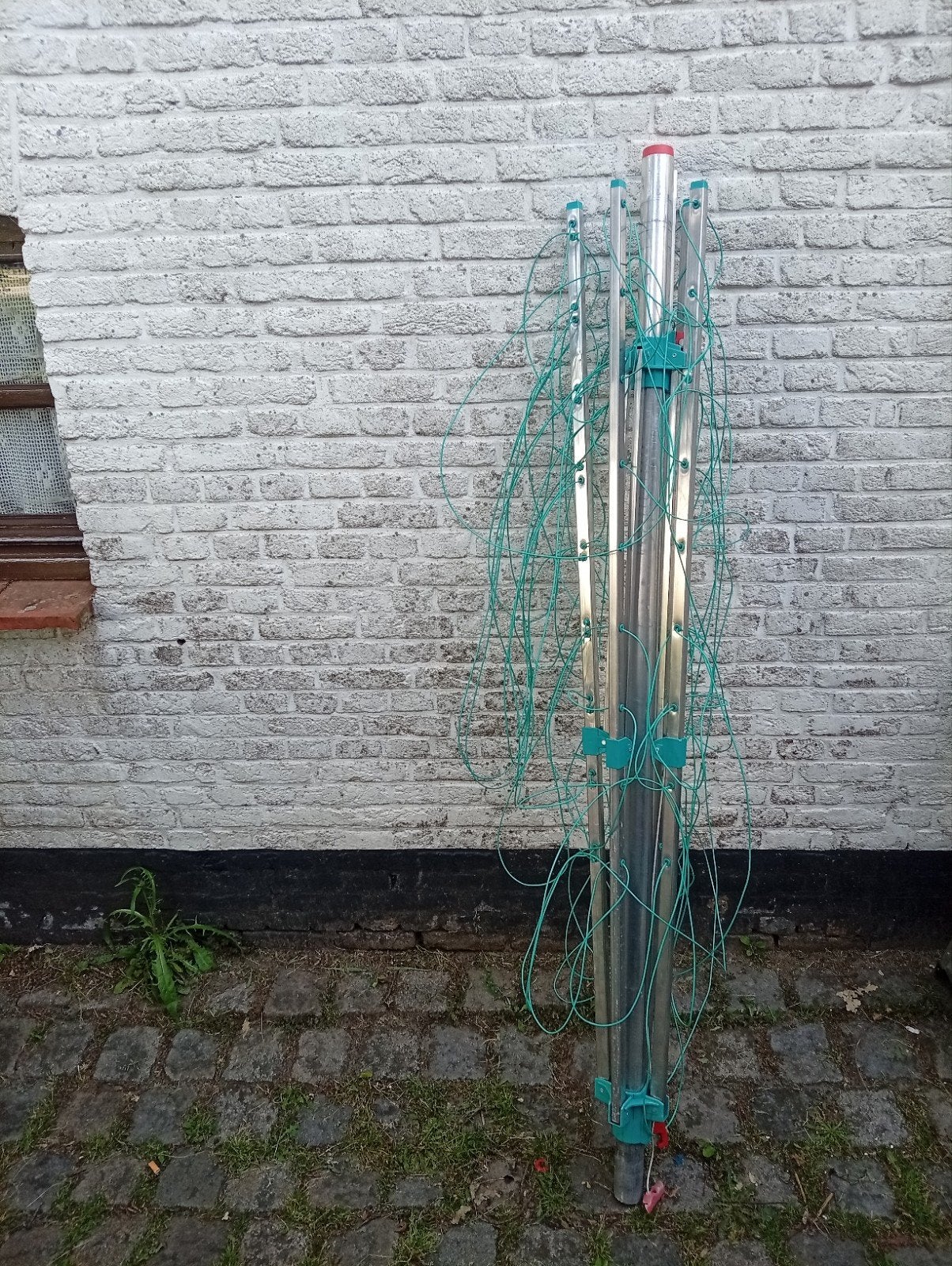 Gardena wasmolen, Ophalen, Gebruikt, Droogmolen