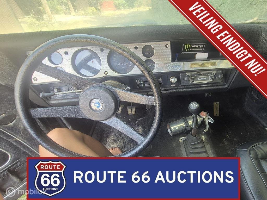 Chevrolet Cosworth Vega | 1975 | Route 66 Auctions, Auto's, Chevrolet, Zwart, Bedrijf, Handgeschakeld
