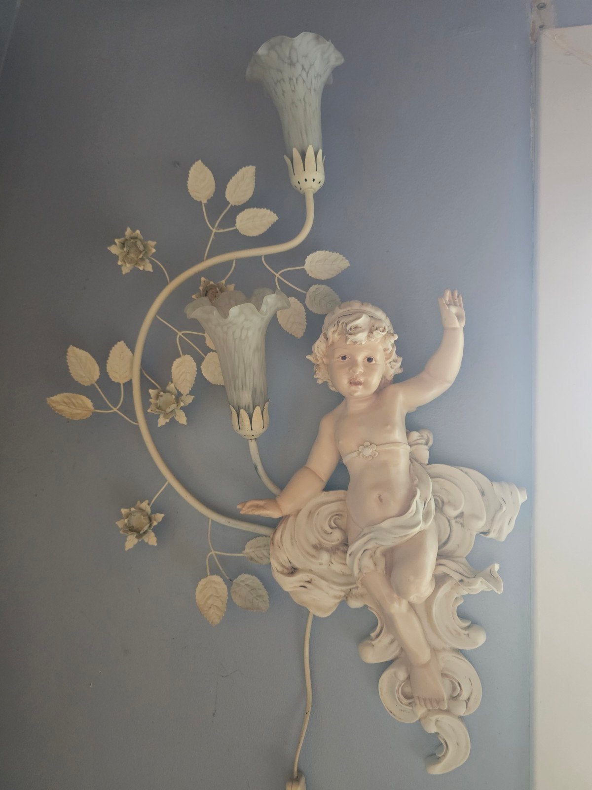 2 applique murale décor Ange, Maison & Meubles, Enlèvement
