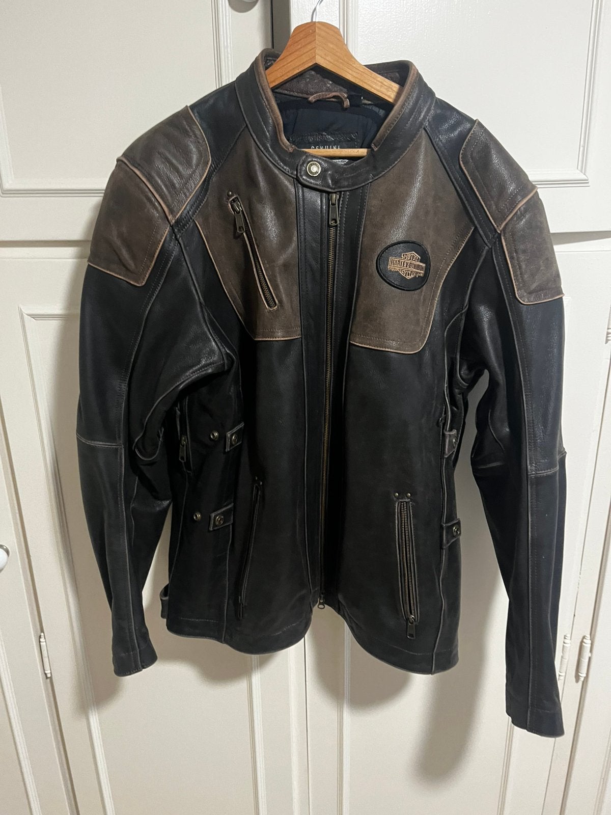Veste en cuir Harley-Davidson Trostel pour homme, Motos, Enlèvement ou Envoi, Neuf, sans ticket, Hommes, Manteau | cuir
