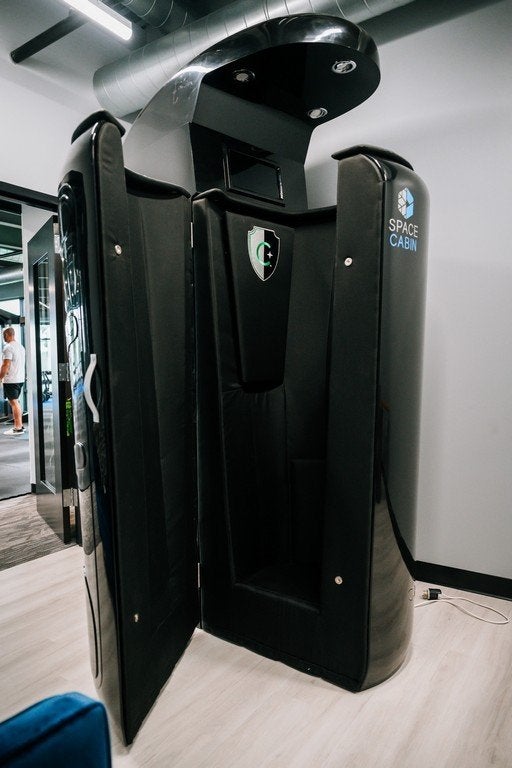 Cryosauna, Ophalen of Verzenden, Zo goed als nieuw, Complete sauna