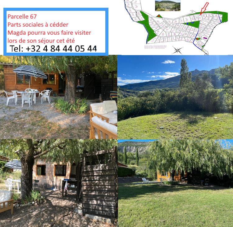 chalet dans camp vacances drôme provencale, 43 m², Chalet, 1 chambres