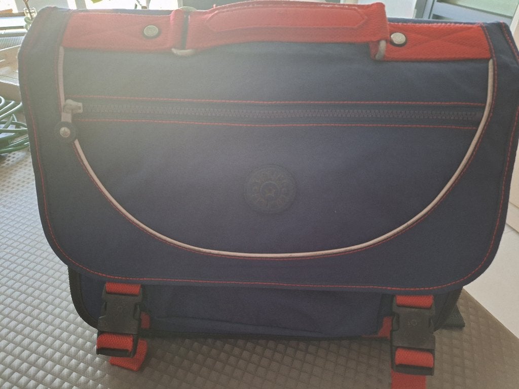 Boekentas jongen 1e tot 4e leerjaar, Ophalen, 30 tot 40 cm, Blauw, Aktetas of Boekentas