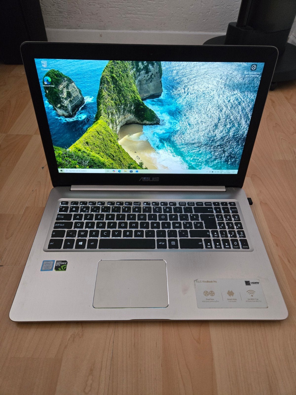 Asus VivoBook pro 15, Computers en Software, Windows Laptops, HDD, SSD, 4 GB, Gaming, Ophalen of Verzenden