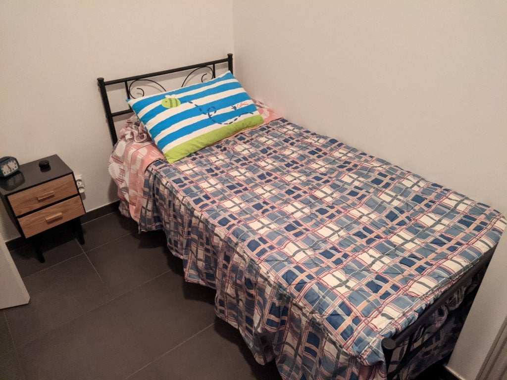 Gratis bedframe 90x180 (zonder matras), Ophalen, Gebruikt, 90 cm, Eenpersoons