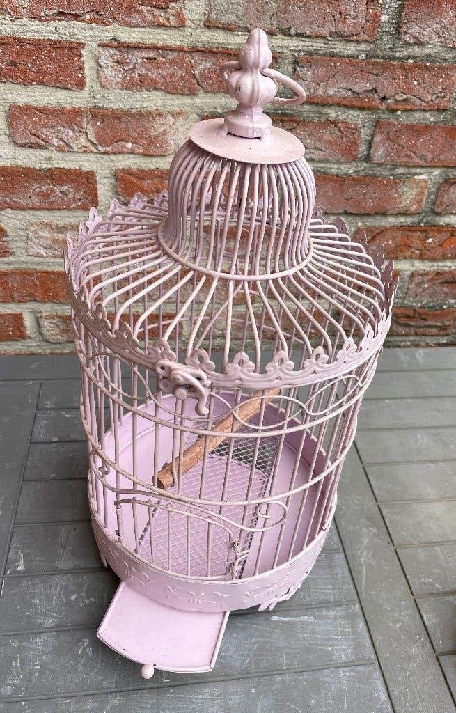Decoratieve kooi, Ophalen, Gebruikt, Metaal, Vogelkooi