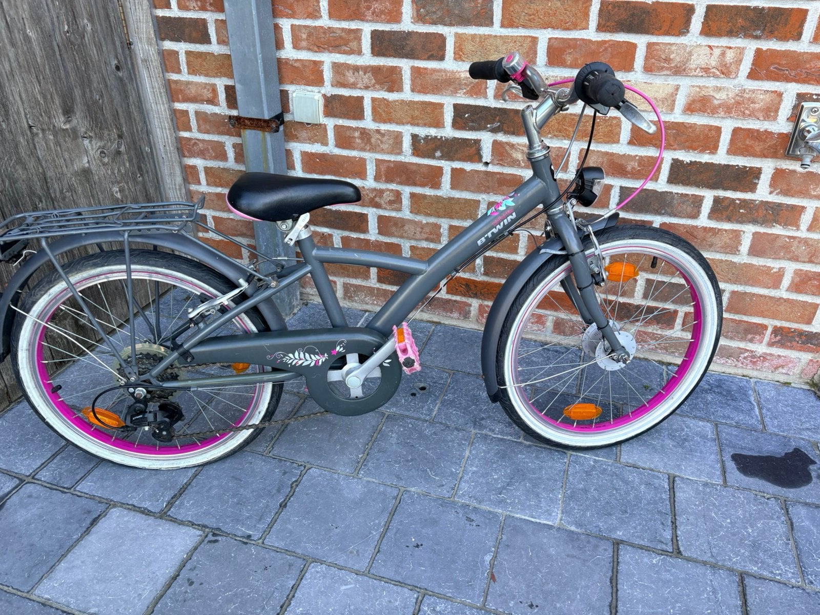 Meisjesfiets 20 inch, Fietsen en Brommers, Ophalen, Gebruikt, 20 inch