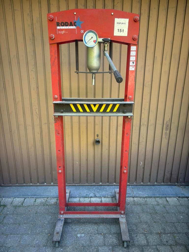 Werkplaatspers 15 T, Auto diversen, Autogereedschap, Ophalen, Gebruikt