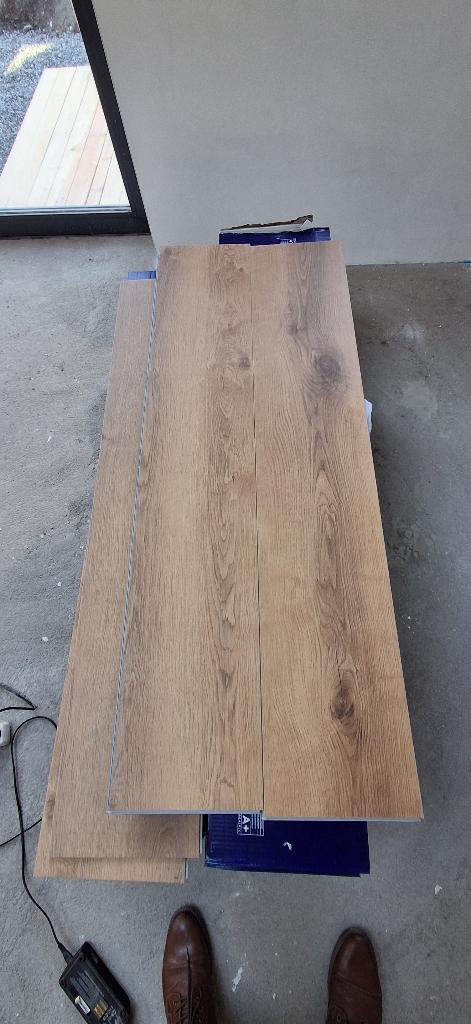 parquet sol clipsable en pvc 69 m2, Huis en Inrichting, Stoffering | Vloerbedekking, Nieuw, Parket, 50 tot 75 m², Ophalen
