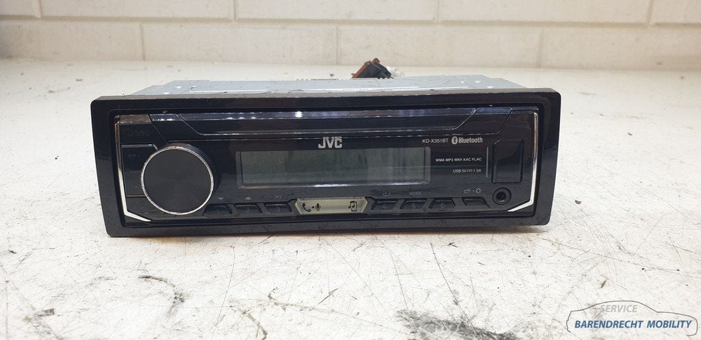 Autoradio Bluetooth JVC KD-X351BT simple DIN (1-DIN) compati, Autos : Pièces & Accessoires, Électronique & Câbles, Citroën, Peugeot