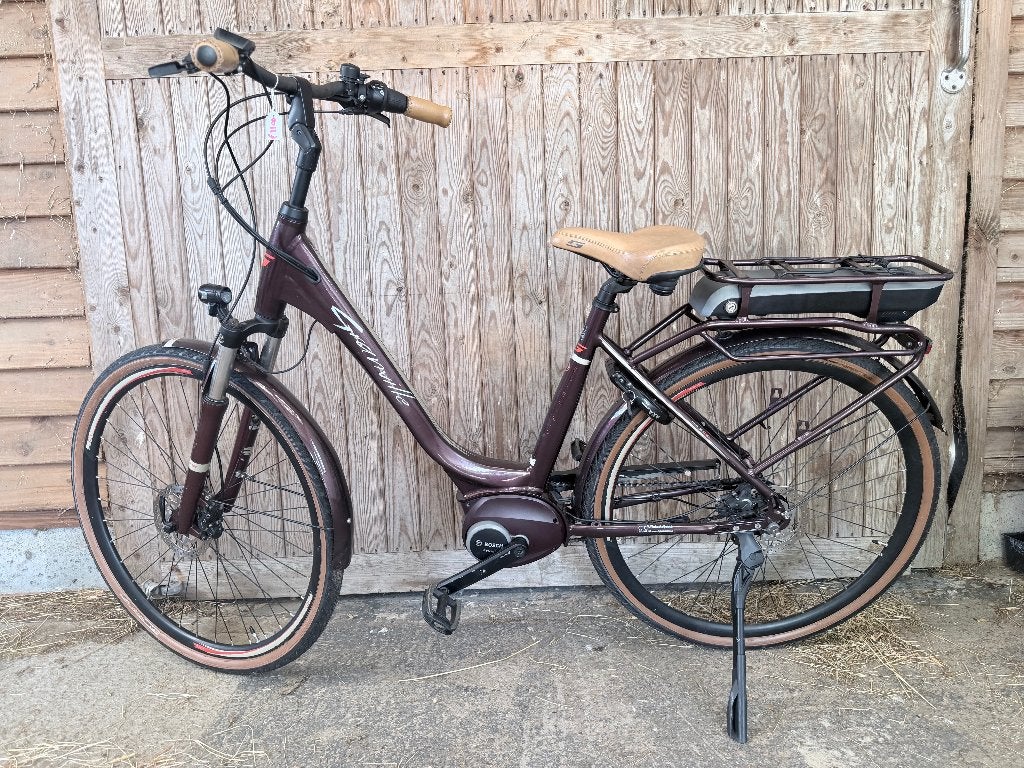 Granville E-Premium Elektrische Fiets Bosch Active, Fietsen en Brommers, Gebruikt, 47 tot 51 cm, 50 km per accu of meer, Ophalen