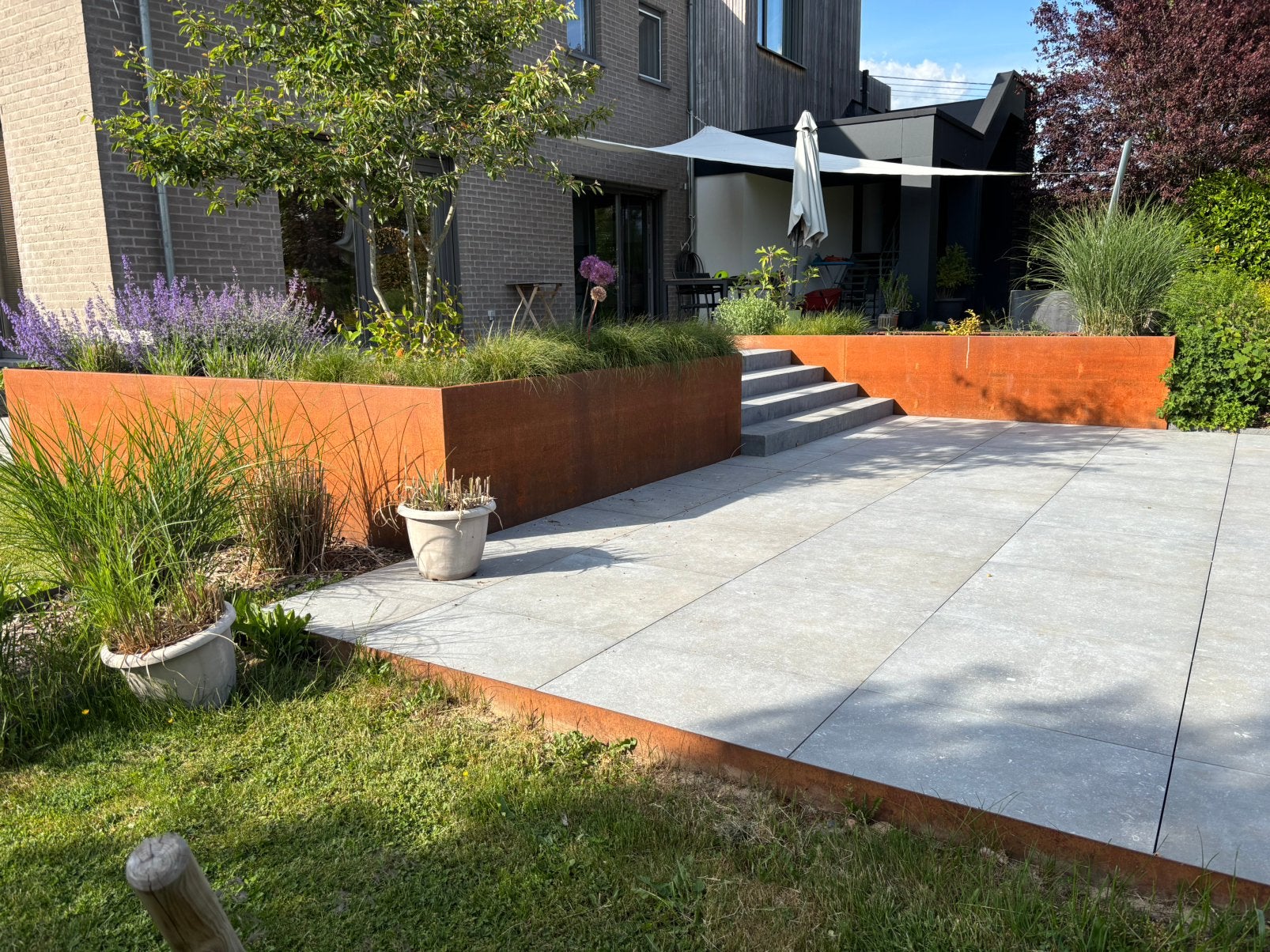 Toutes sortes de création en acier corten, Jardin & Terrasse, Enlèvement, Comme neuf