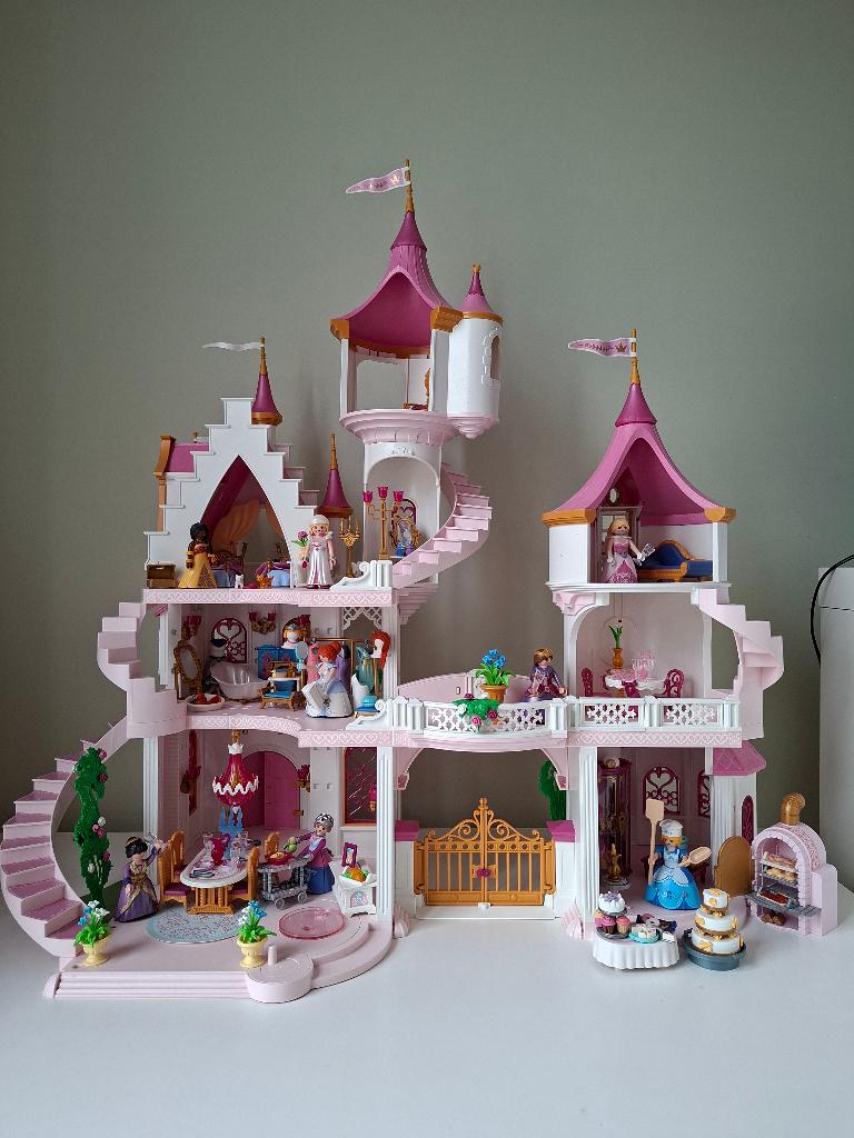 Playmobil Princess Groot Prinsessenkasteel - 70447, Kinderen en Baby's, Speelgoed | Playmobil, Ophalen, Zo goed als nieuw, Complete set