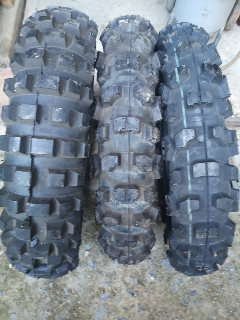 Pneus Cross  140/80/18 & 2x 5.30-17, Enlèvement, Neuf