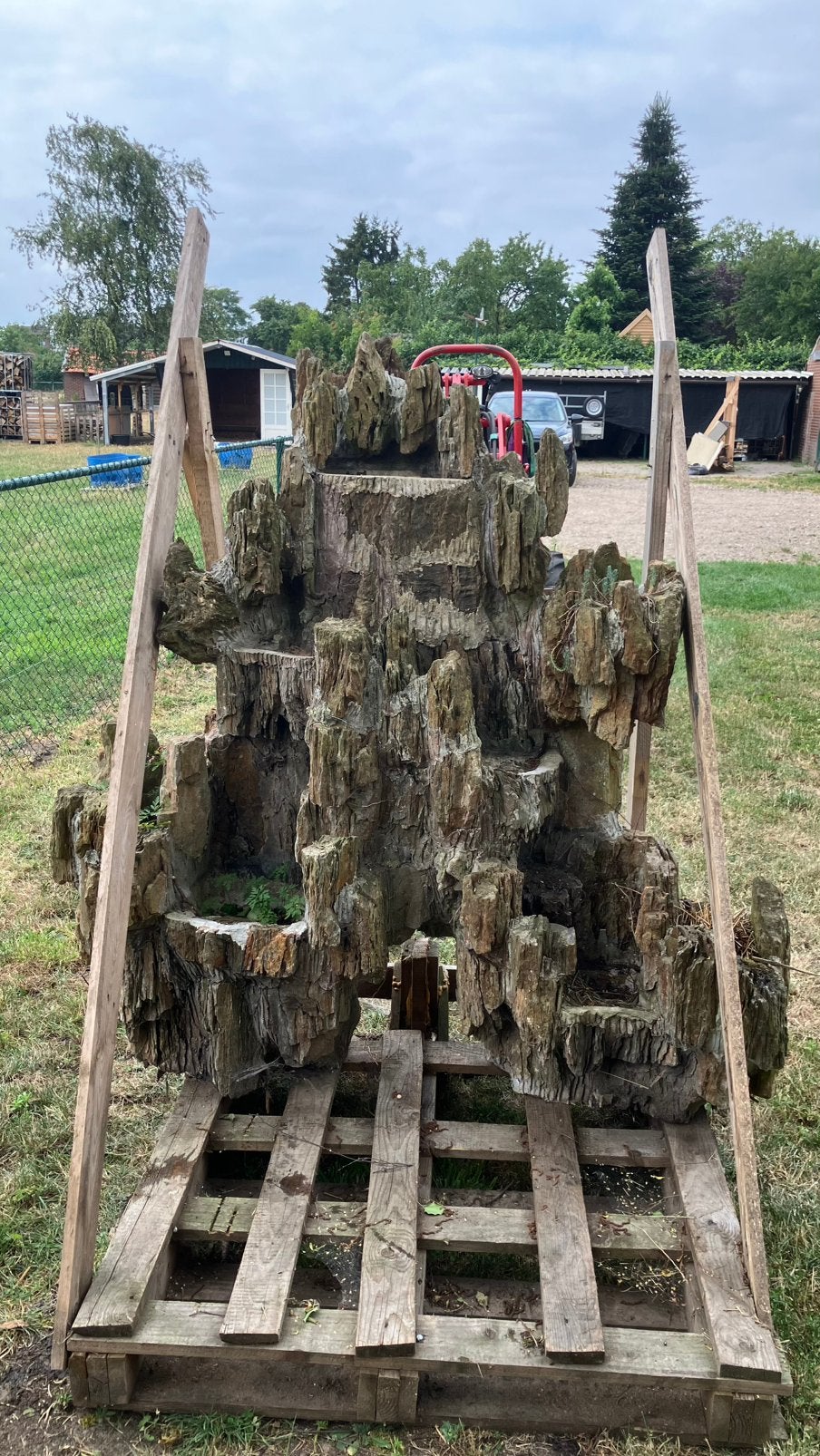 Waterval ornament vijver, Tuin en Terras, Ophalen, Zo goed als nieuw, Overige materialen, Waterornament